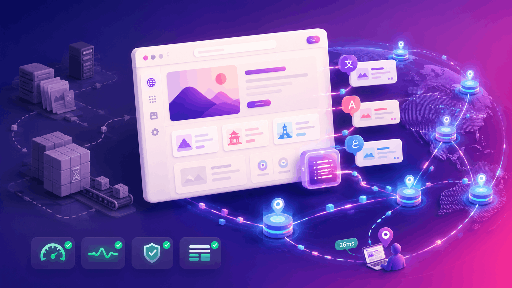 Traducción Edge 2026: Cómo Hacer tu Sitio Web Multilingüe Sin Perder Rendimiento