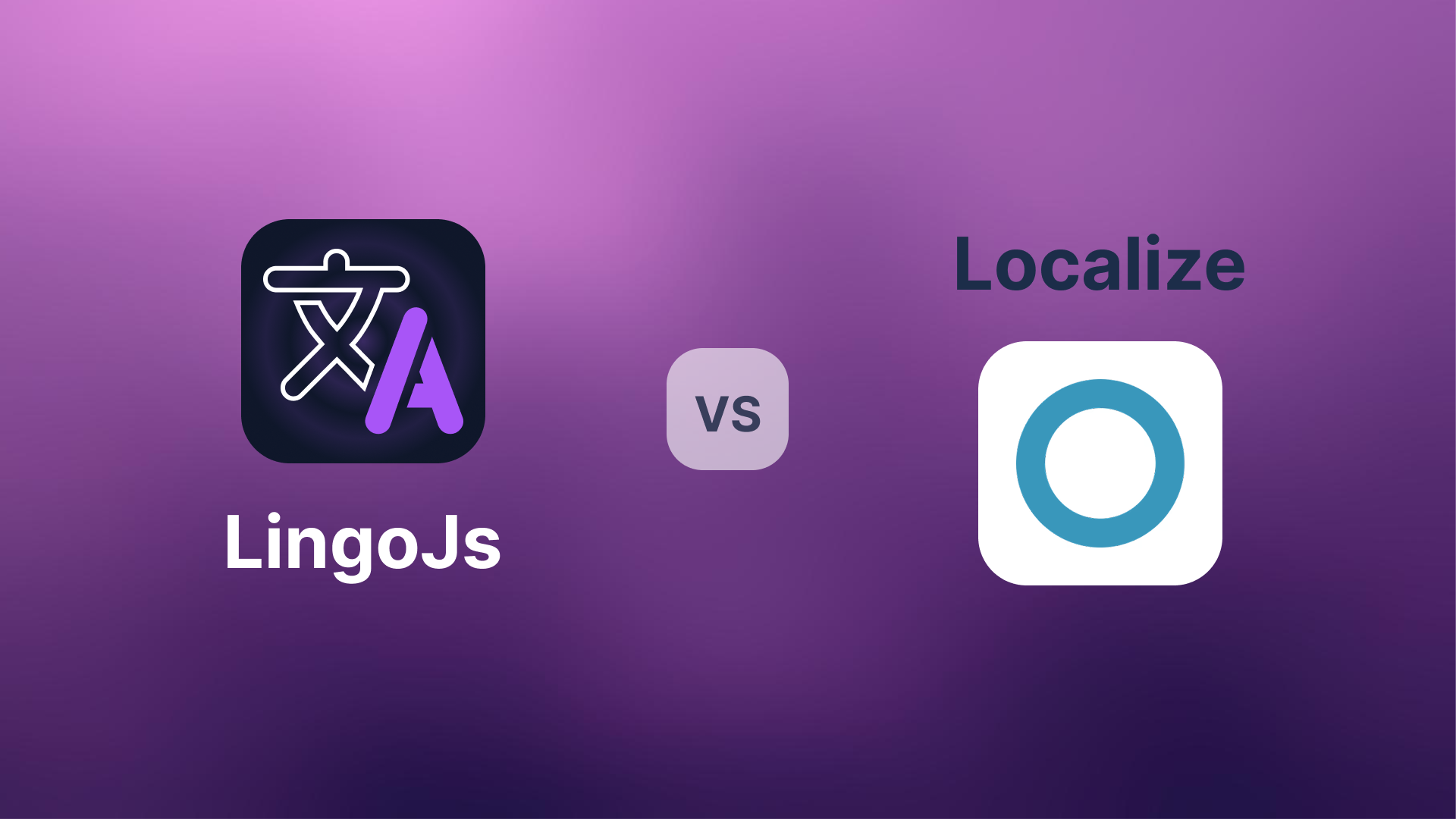 LingoJs vs Localize